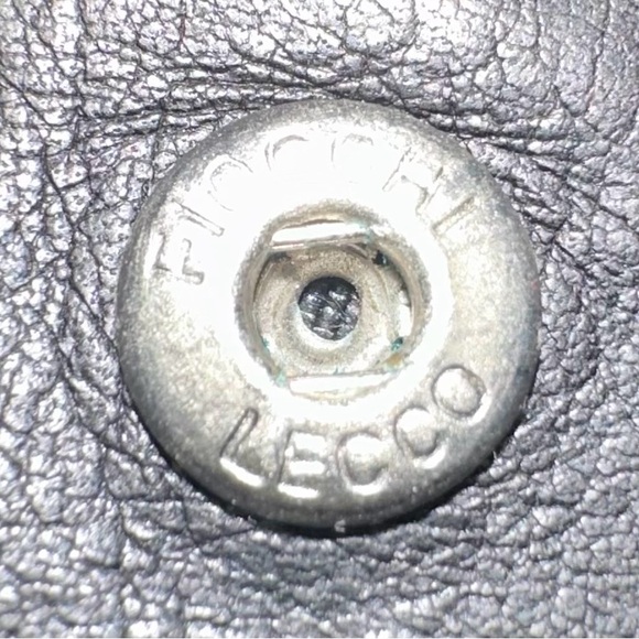 Fiocchi Lecco Italian leather reptile design horse it wallet - Picture 9 of 17